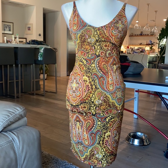Dmbm Print Tank Dress - Picture 2 of 11